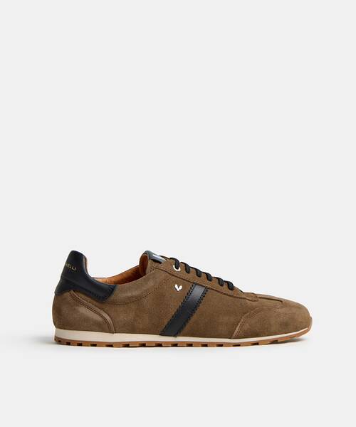 Men suede sneakers , COVENTRY C037 , COVENTRY C037-2998W , LAUREL