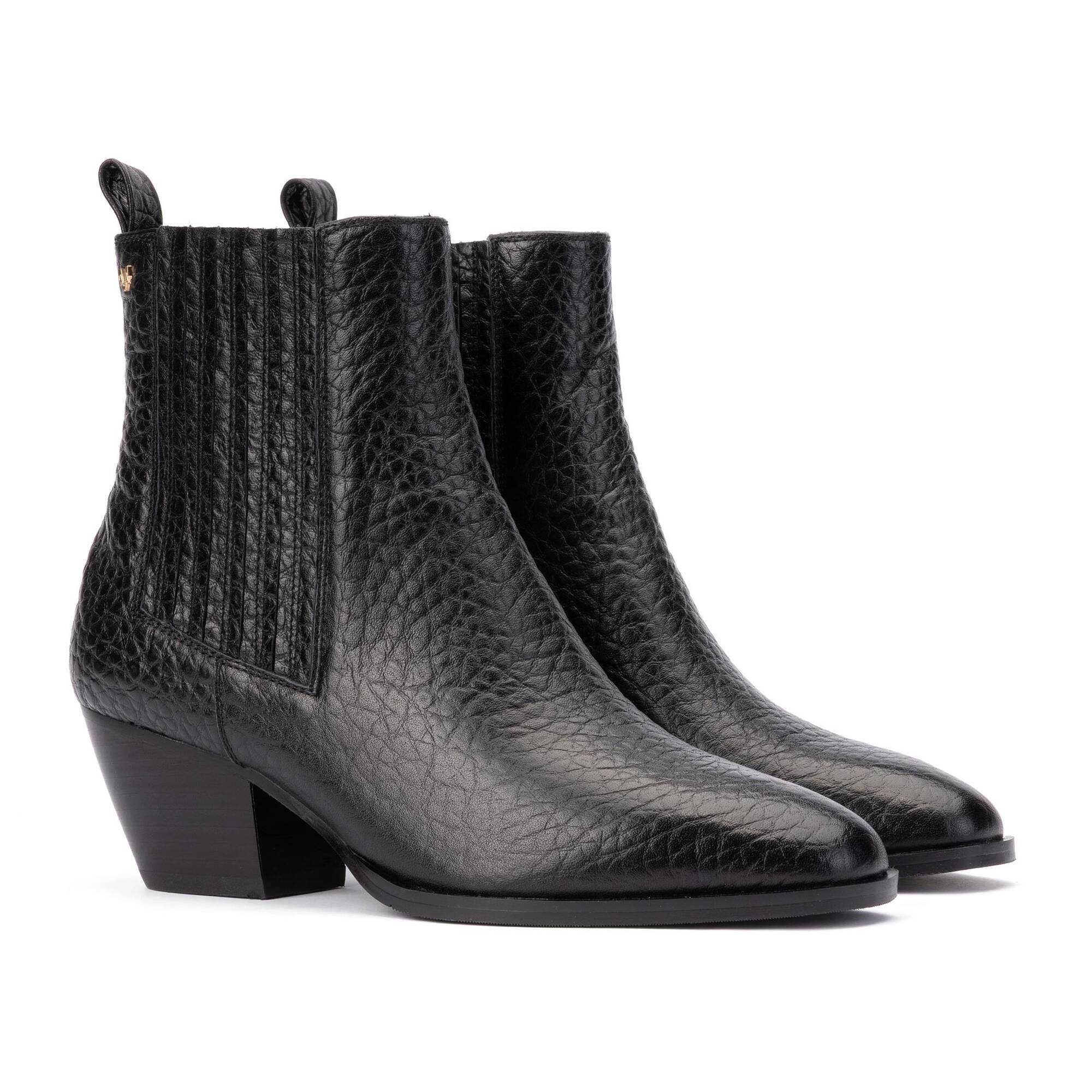 Heeled Ankle Boots | JEANNE S064-B686BY, BLACK, large image number 20-S064-B686BY_000_Martinelli_JEANNE_BLACK_full.jpg | null