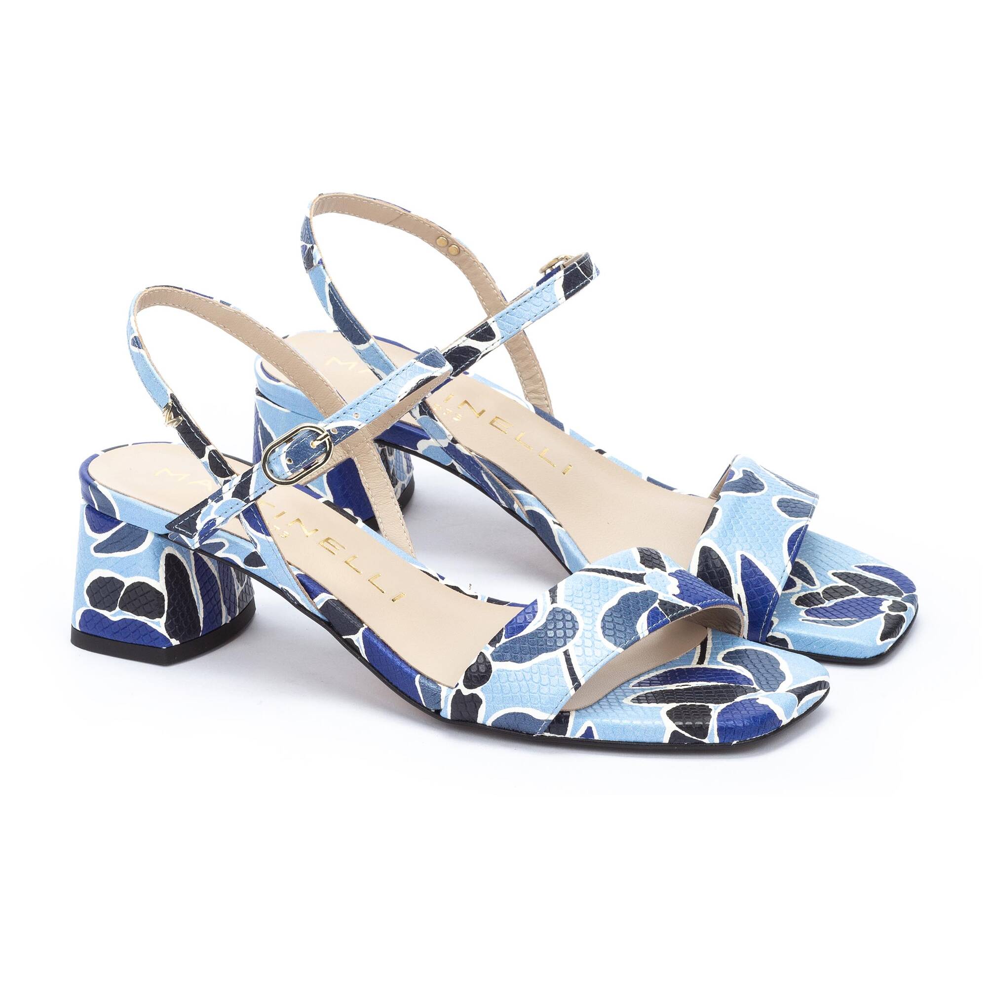 Heeled Sandals | VETTABBIA 1751-B363C, BLUE, large image number 20-1751-B363C_300_Martinelli_VETTABBIA_BLUE_full.jpg | null