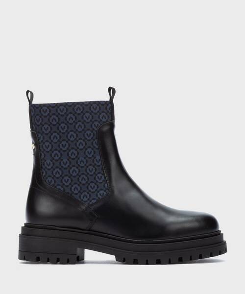 Botines Planos | BLUNT 1674-B081P | BLACK | Martinelli