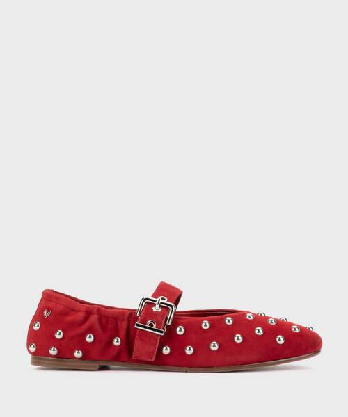 Ballerines | COLETTE S053-B638AY | RED | Martinelli