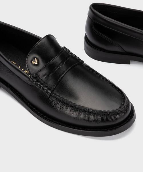 Slip on Loafers | PACIFIC 1411-2496DY | BLACK | Martinelli