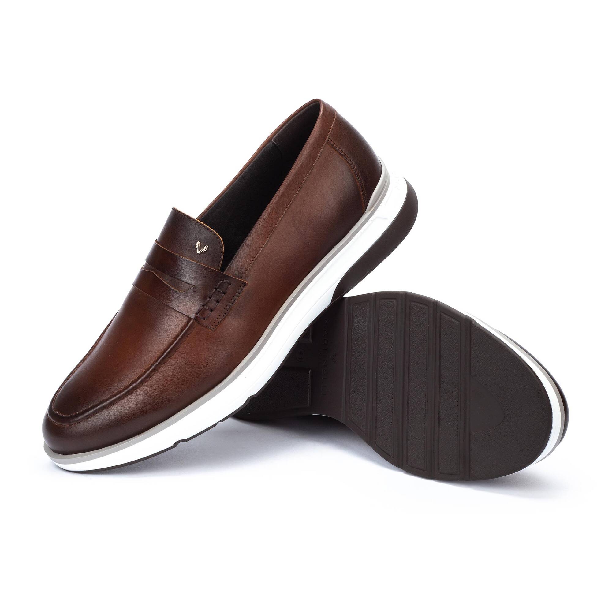 Slip on Loafers | WALDEN 1606-2741L, CAFE, large image number 70-1606-2741L_103_Martinelli_WALDEN_CAFE_full.jpg | null