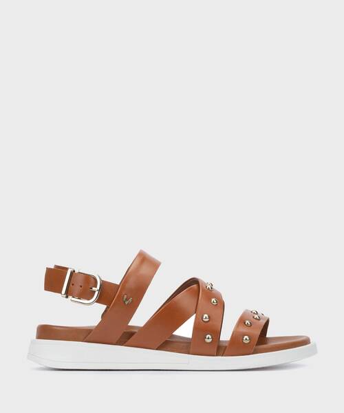 Sandalias planas | ARMOUR 1586-A734P | CUERO | Martinelli