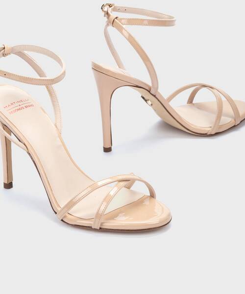 Heeled Sandals | LOREN 1670-B045H | NUDE | Martinelli
