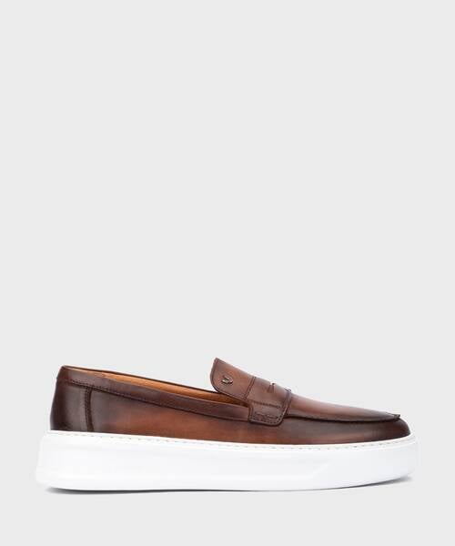 Slip on Loafers | SULLIVAN C045-Z012L | CAFE | Martinelli