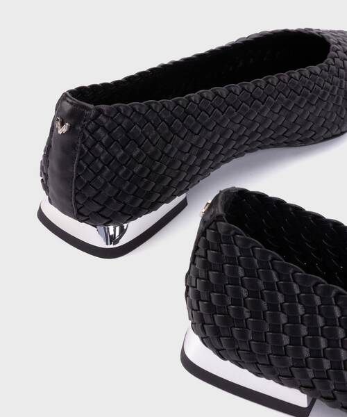 Ballerines | VESCIA S009-B556TY | BLACK | Martinelli
