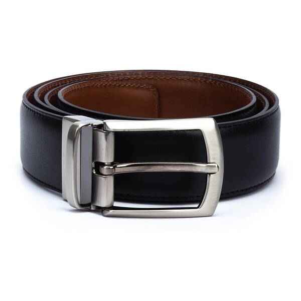 Accessories Belts Leather Belts Hallhuber Leather Belt black elegant 
