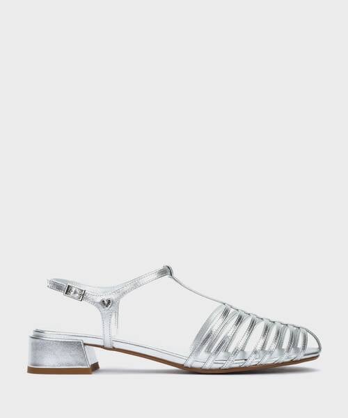 Flat Sandals | PANARO 1759-B400LY | SILVER | Martinelli