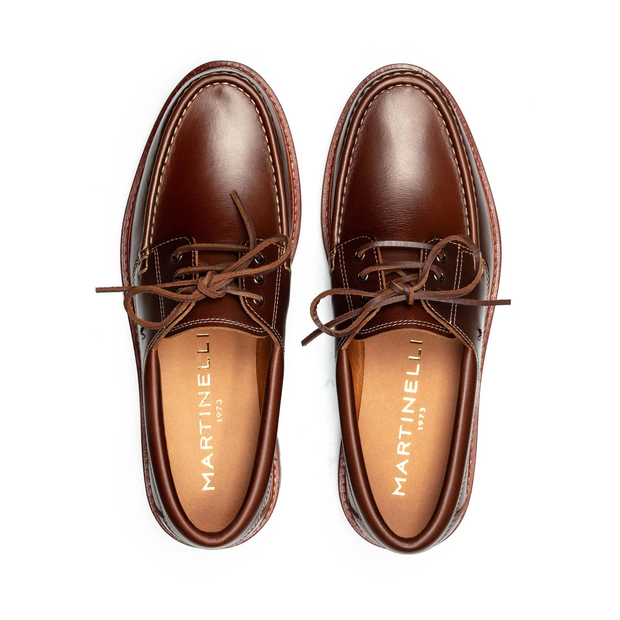 Boat shoes | GLENMORE C014-2980PY, COGNAC, large image number 100-C014-2980PY_201_Martinelli_GLENMORE_COGNAC_full.jpg | null