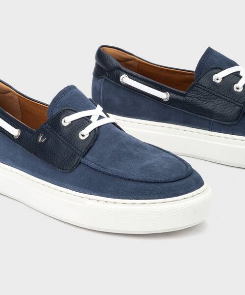 Boat shoes | HASTINGS 1738-2954WY | AZULMAR | Martinelli