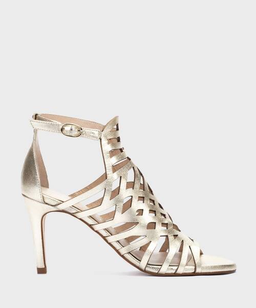 Heeled Sandals | JULIA 1637-A956S | ORO | Martinelli