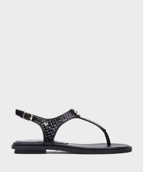 Flat Sandals | MAZZINI 1535-B006G | BLACK | Martinelli