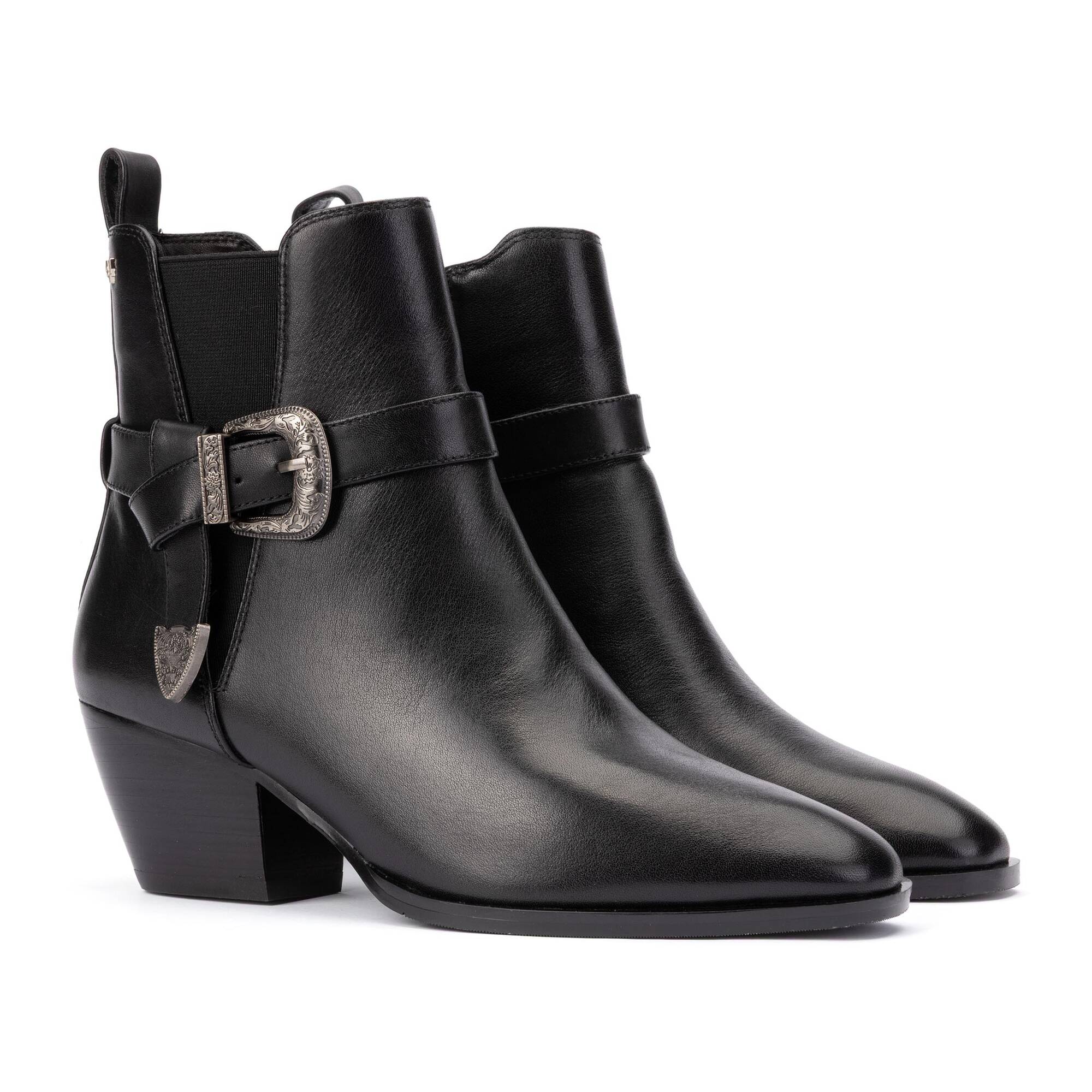 Heeled Ankle Boots | JEANNE S064-B685KY, BLACK, large image number 20-S064-B685KY_000_Martinelli_JEANNE_BLACK_full.jpg | null
