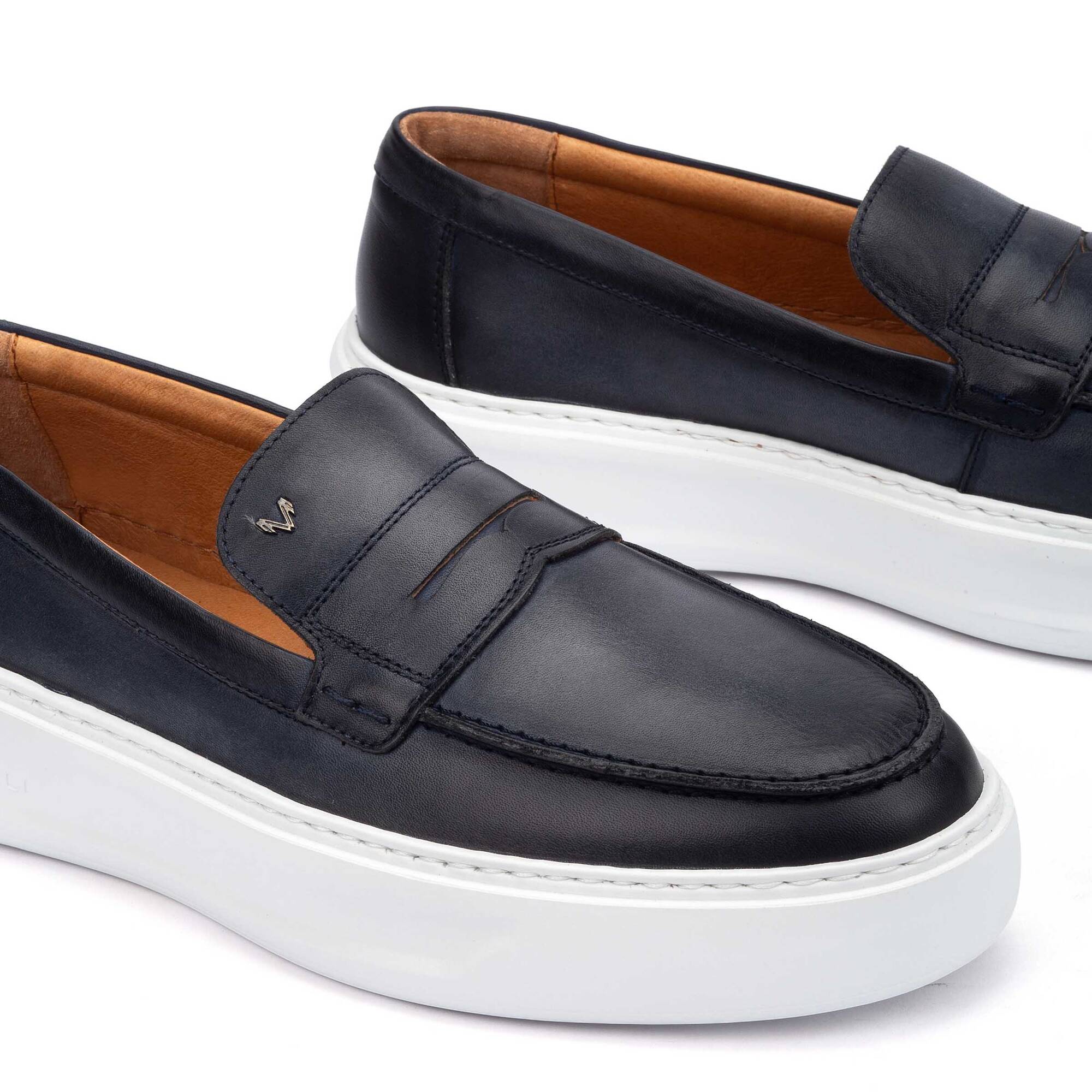 Slip on Loafers | SULLIVAN C045-Z012L, BLUE, large image number 60-C045-Z012L_300_Martinelli_SULLIVAN_BLUE_full.jpg | null