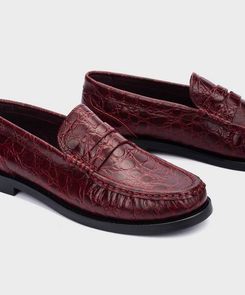 Loafers | LUALDI S046-B309RE | BURGUNDY | Martinelli