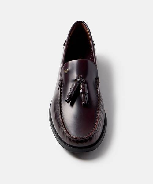 Men tassel loafers , FORTHILL 1623 , FORTHILL 1623-2762N , BURDEOS