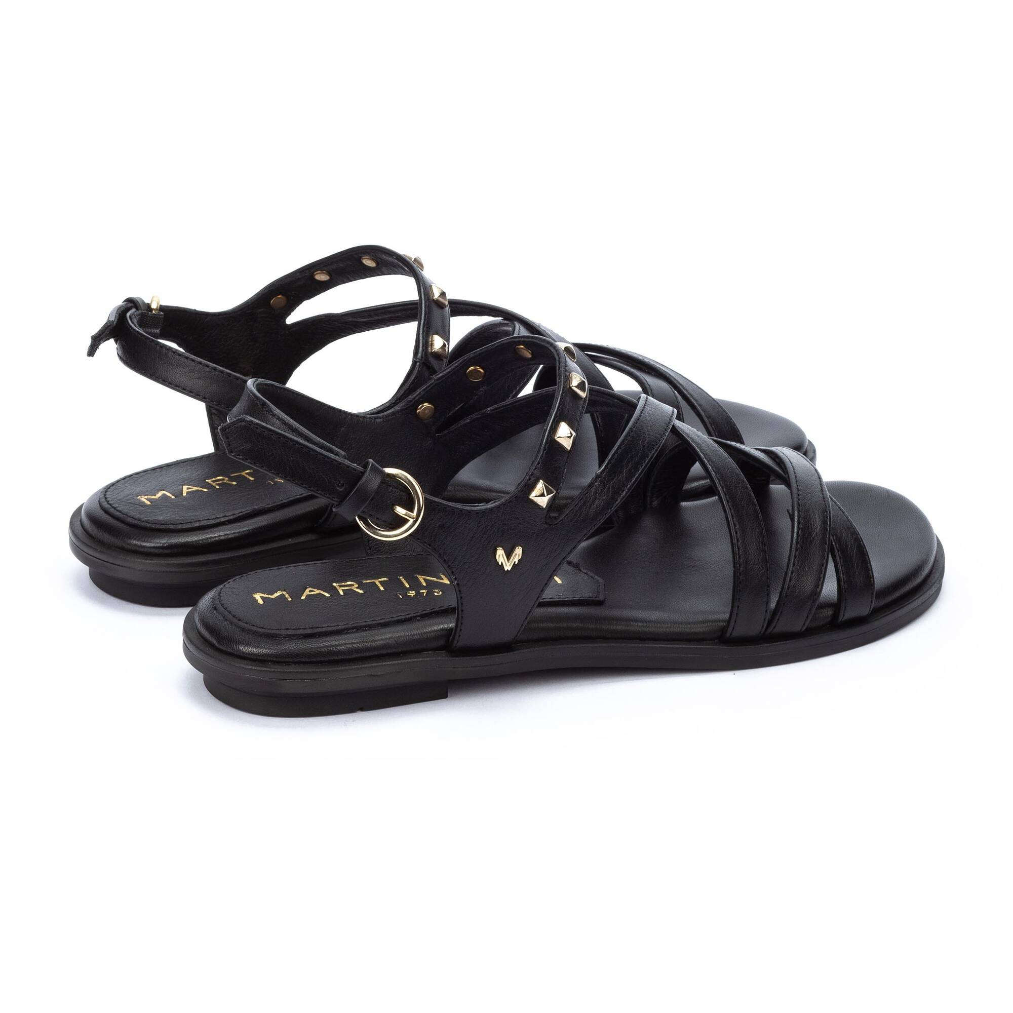 Flat Sandals | MAZZINI 1535-A804Z, BLACK, large image number 30-1535-A804Z_000_Martinelli_MAZZINI_BLACK_full.jpg | null