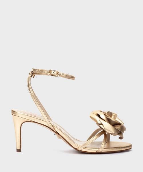 Heeled Sandals | VALASSINA 1761-B410S | GOLD | Martinelli