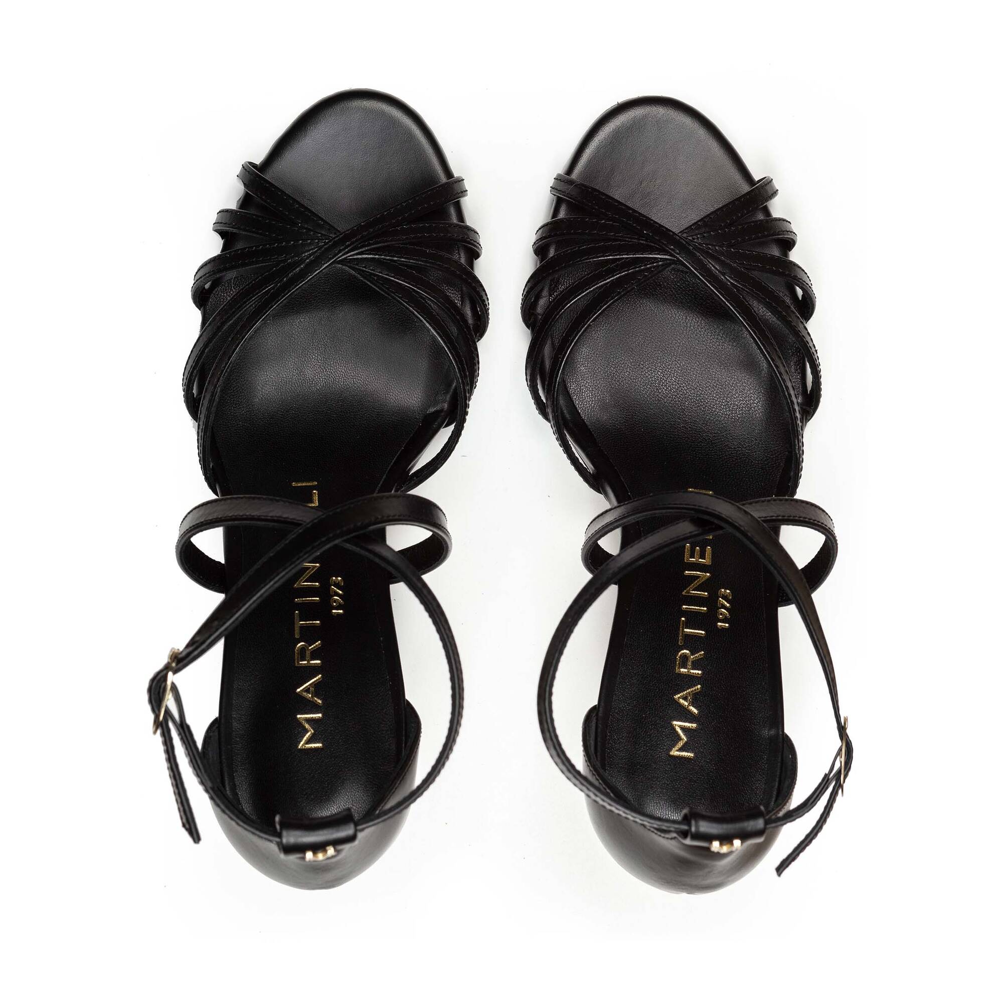 Heeled Sandals | LUPETTA 1703-B210P, BLACK, large image number 100-1703-B210P_000_Martinelli_LUPETTA_BLACK_full.jpg | null