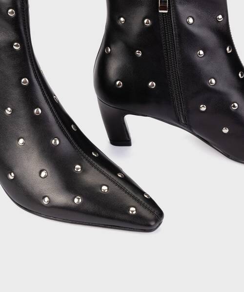 Heeled Ankle Boots | VOGUERA S068-B715PY | BLACK | Martinelli