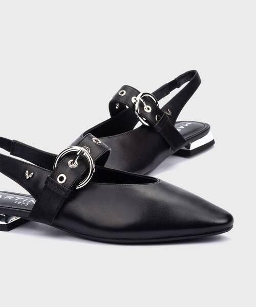 Ballet flats | VESCIA S009-B547PY | BLACK | Martinelli