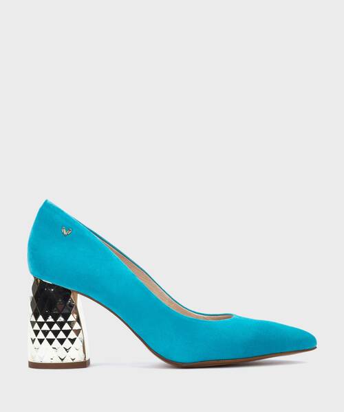 Heels | BELL 1665-B085A | CYAN | Martinelli