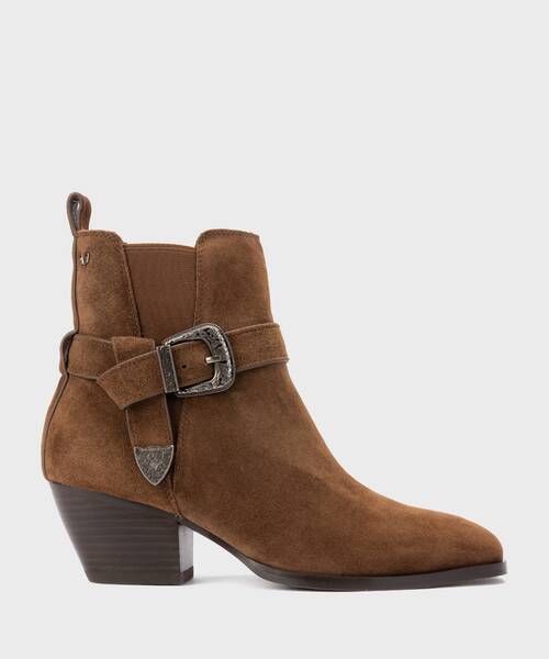 Heeled Ankle Boots | JEANNE S064-B685XY | TABACO | Martinelli