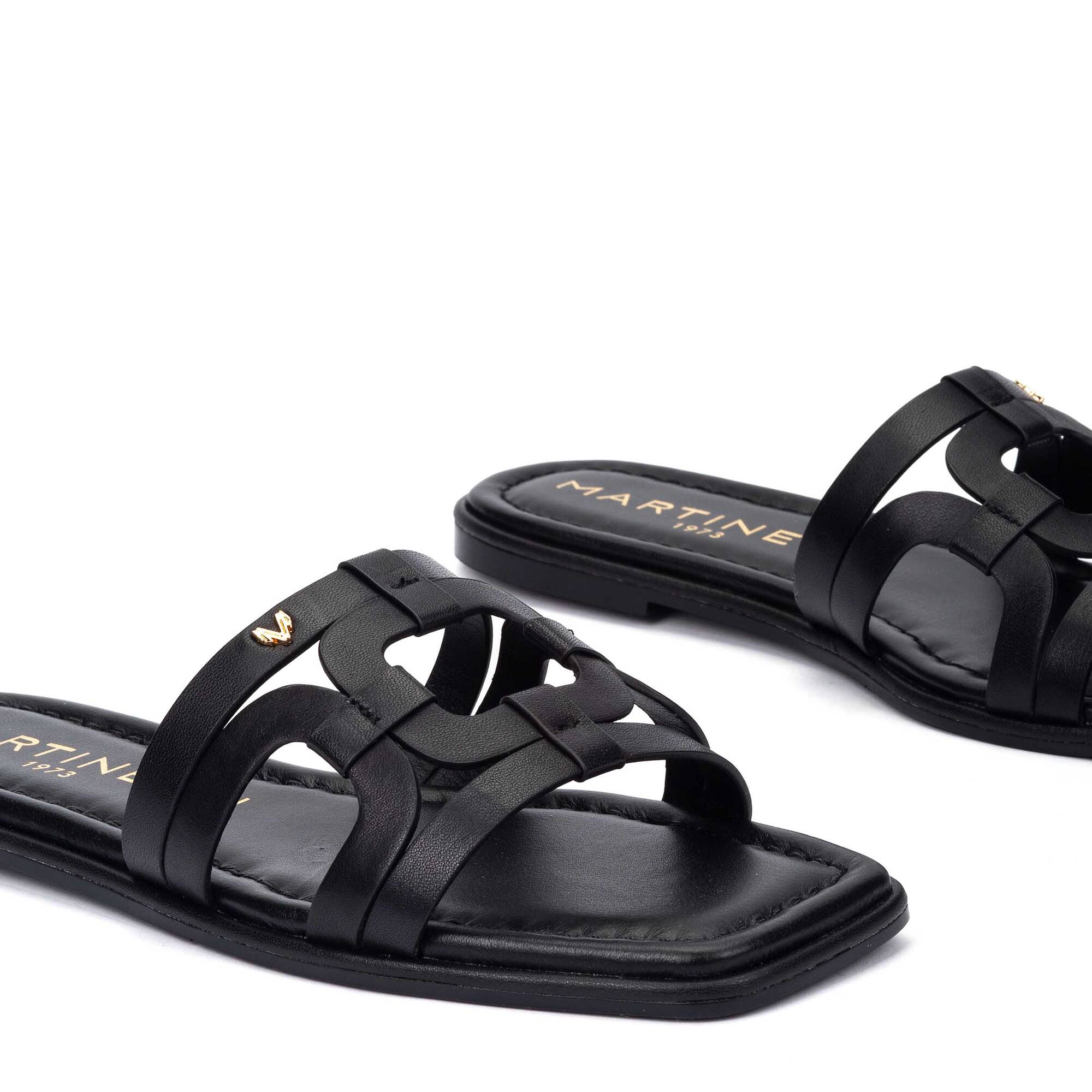 Sandales plates | BELISARIO S034-B572CY, BLACK, large image number 60-S034-B572CY_000_Martinelli_BELISARIO_BLACK_full.jpg | null