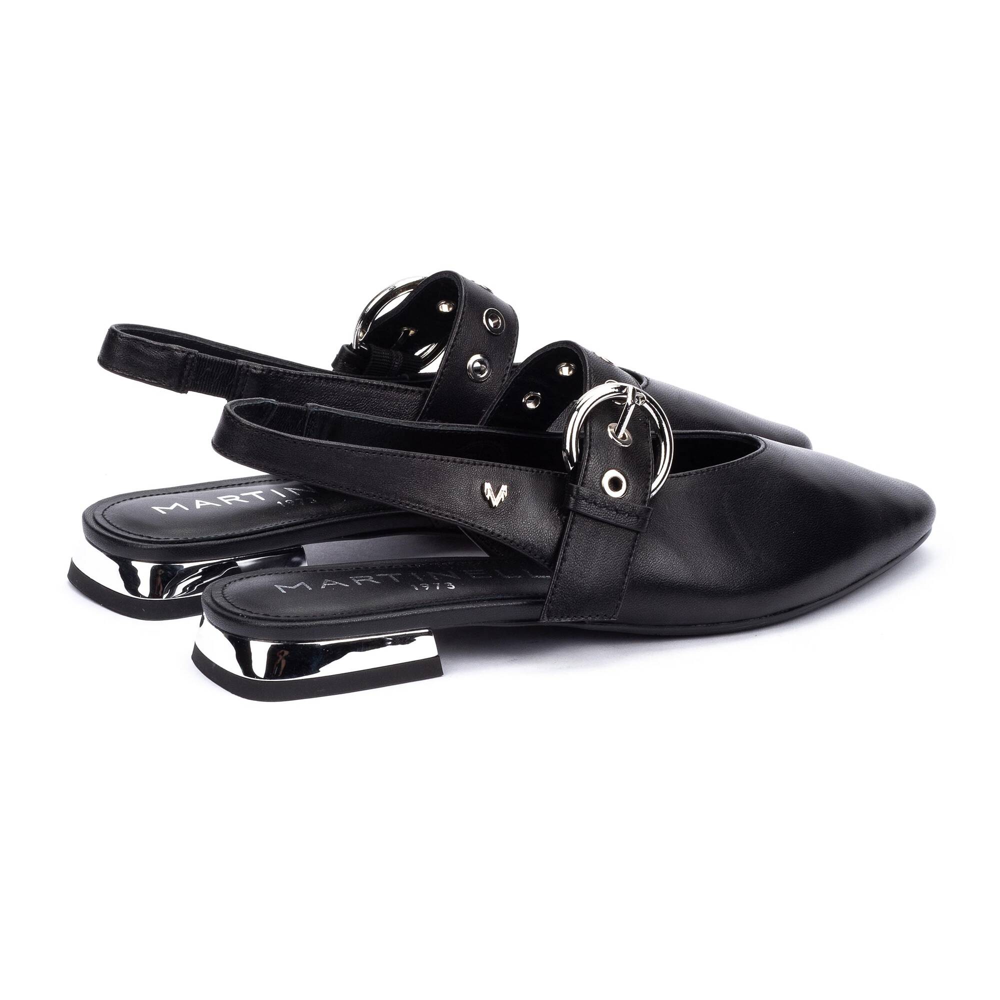 Ballet flats | VESCIA S009-B547PY, BLACK, large image number 30-S009-B547PY_000_Martinelli_VESCIA_BLACK_full.jpg | null