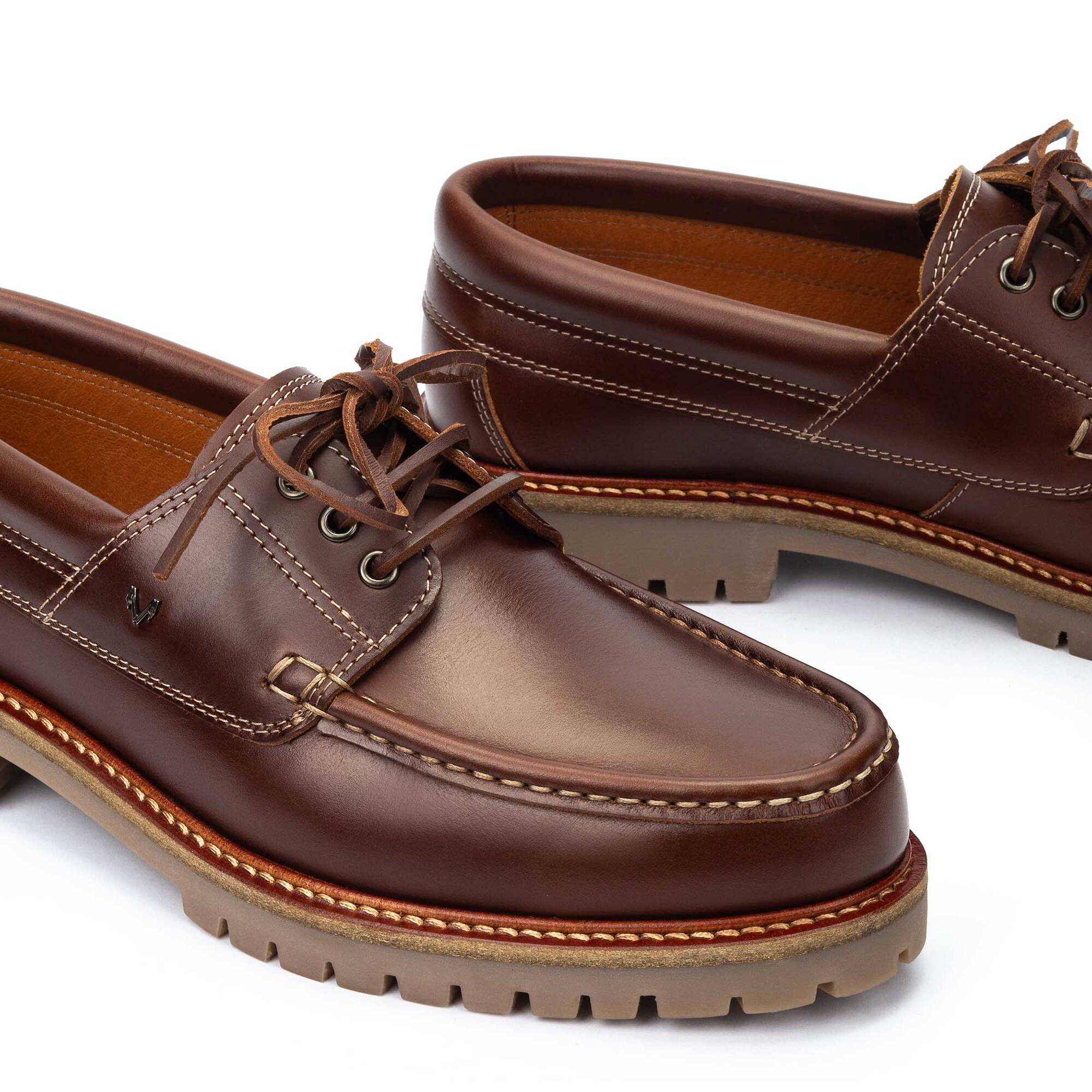 Boat shoes | GLENMORE C014-2980PY, COGNAC, large image number 60-C014-2980PY_201_Martinelli_GLENMORE_COGNAC_full.jpg | null