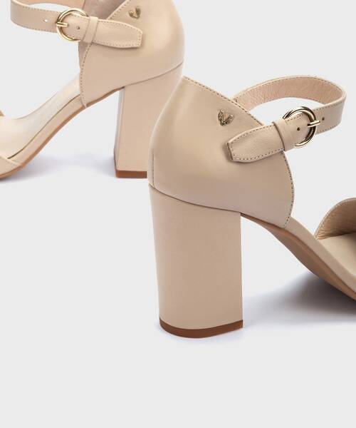 Heeled Sandals | GLENDA 1631-A925Z | STONE | Martinelli