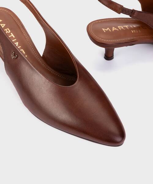 Court Shoes | ADDA S054-B642DY | CAFE | Martinelli