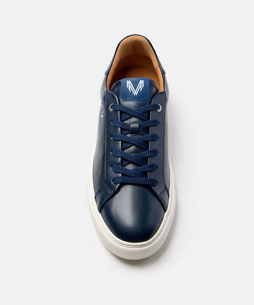 Men elegant sneaker , HASTINGS 1738 , HASTINGS 1738-2950ZY , BLUE
