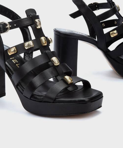 Heeled Sandals | LAWRENCE 1685-B137E | BLACK | Martinelli