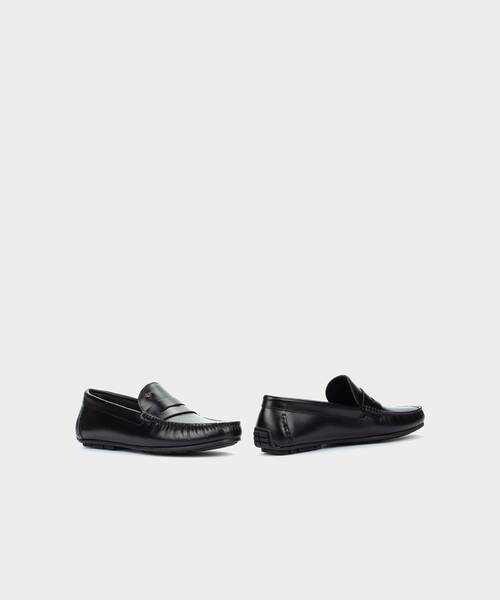 Slip on Loafers | PACIFIC 1411-2496B | BLACK | Martinelli