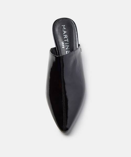 Women backless pumps , ADDA S054 , ADDA S054-B641UY , BLACK