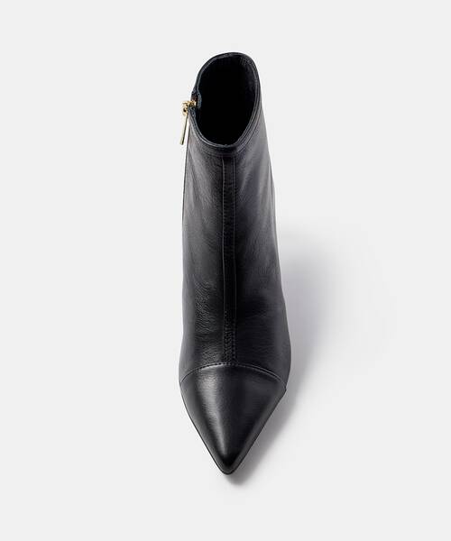 Women high-heeled ankle boots , FONTE 1749 , FONTE 1749-B268Z , BLACK