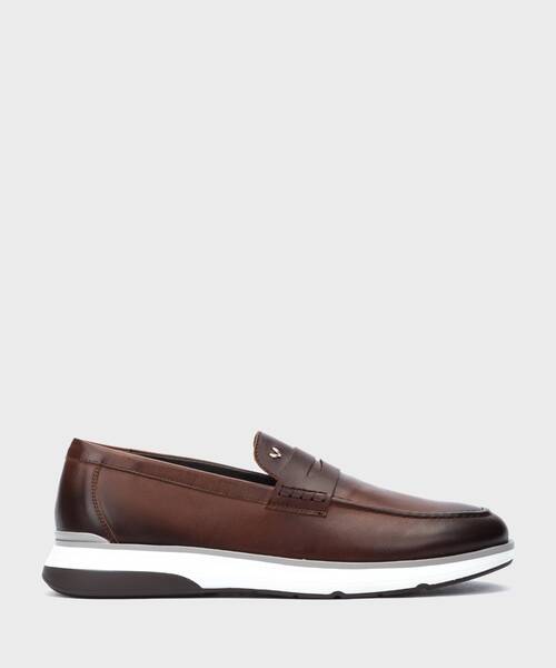 Slip on Loafers | WALDEN 1606-2741L | CAFE | Martinelli