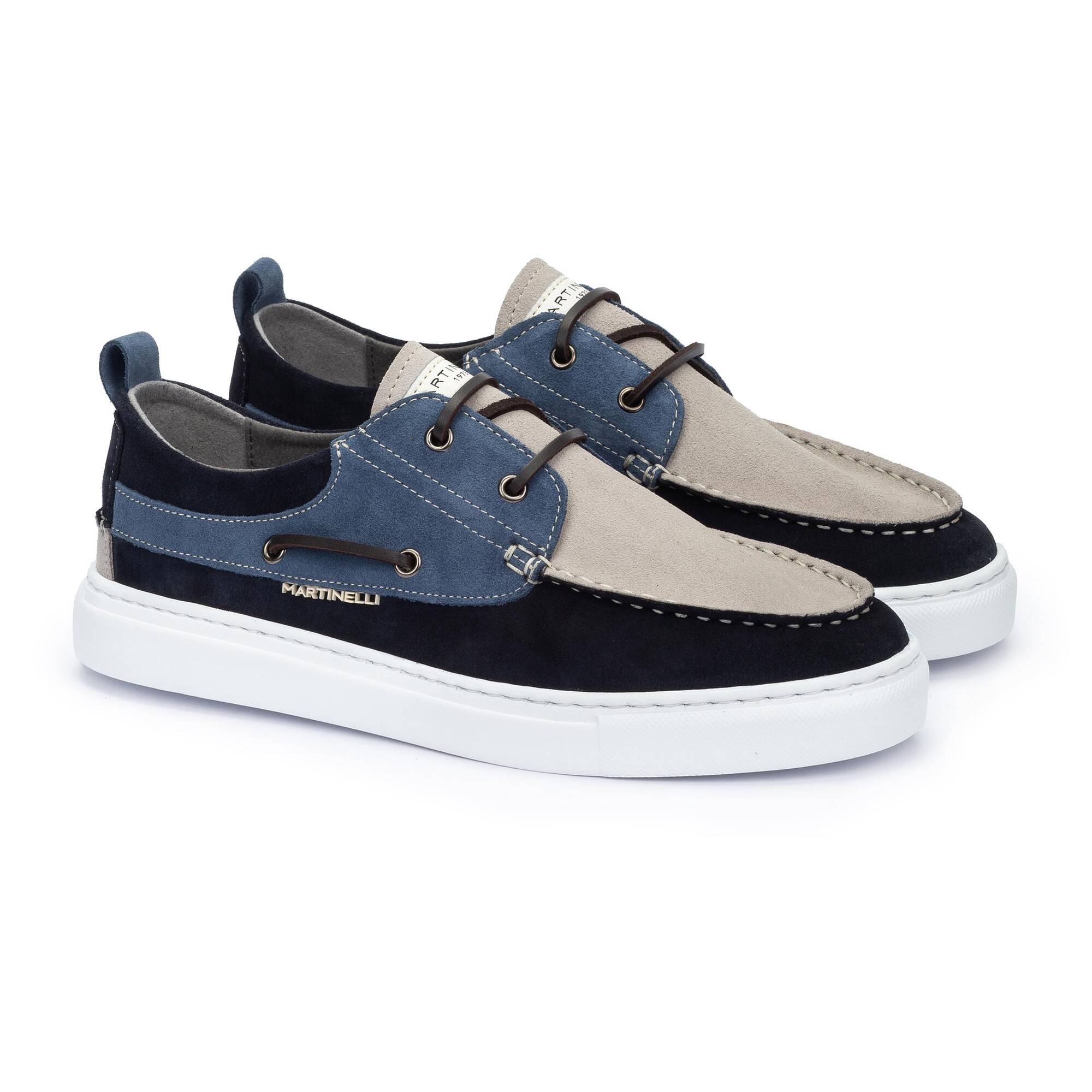 Boat shoes | RAWSON MT1659-2714W, STONE, large image number 20-MT1659-2714W_090_Martinelli_RAWSON_STONE_full.jpg | null