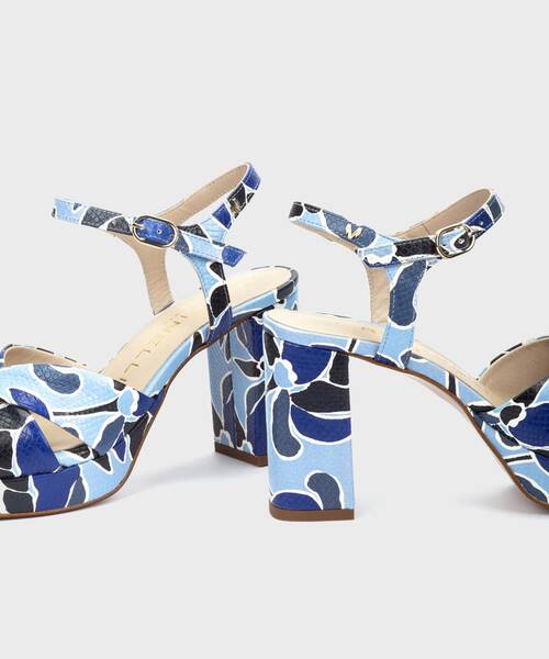 Heeled Sandals | LAWRENCE 1685-B139C | BLUE | Martinelli