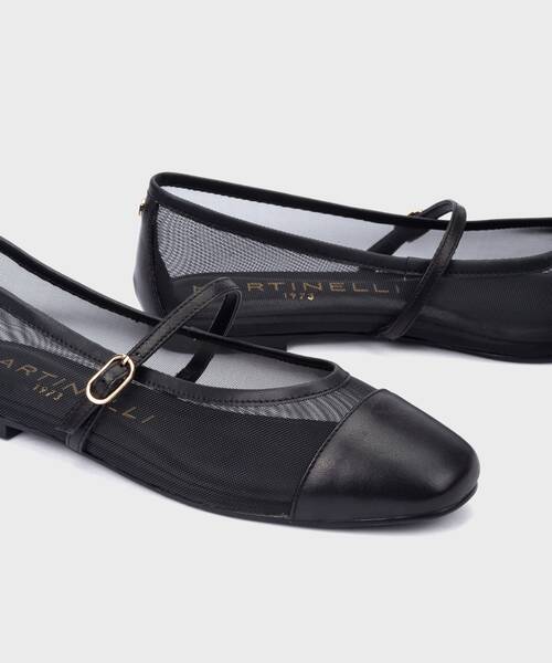 Ballet flats | LARIANA 1750-B500PY | BLACK | Martinelli