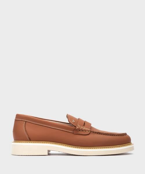 Slip on Loafers | ROYSTON 1710-2837B | BRANDY | Martinelli