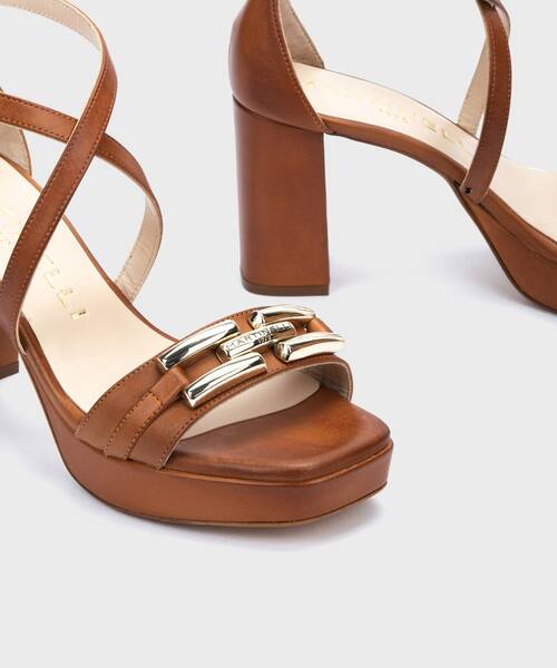 Heeled Sandals | LAWRENCE 1685-B136C | BRANDY | Martinelli
