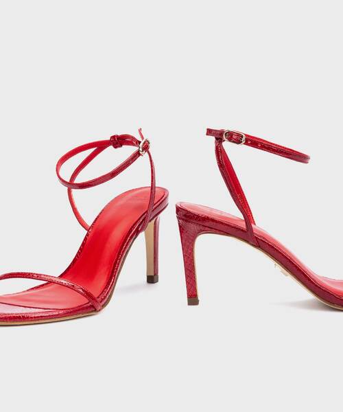Heeled Sandals | MORIGI S027-B535RG | ROJO | Martinelli