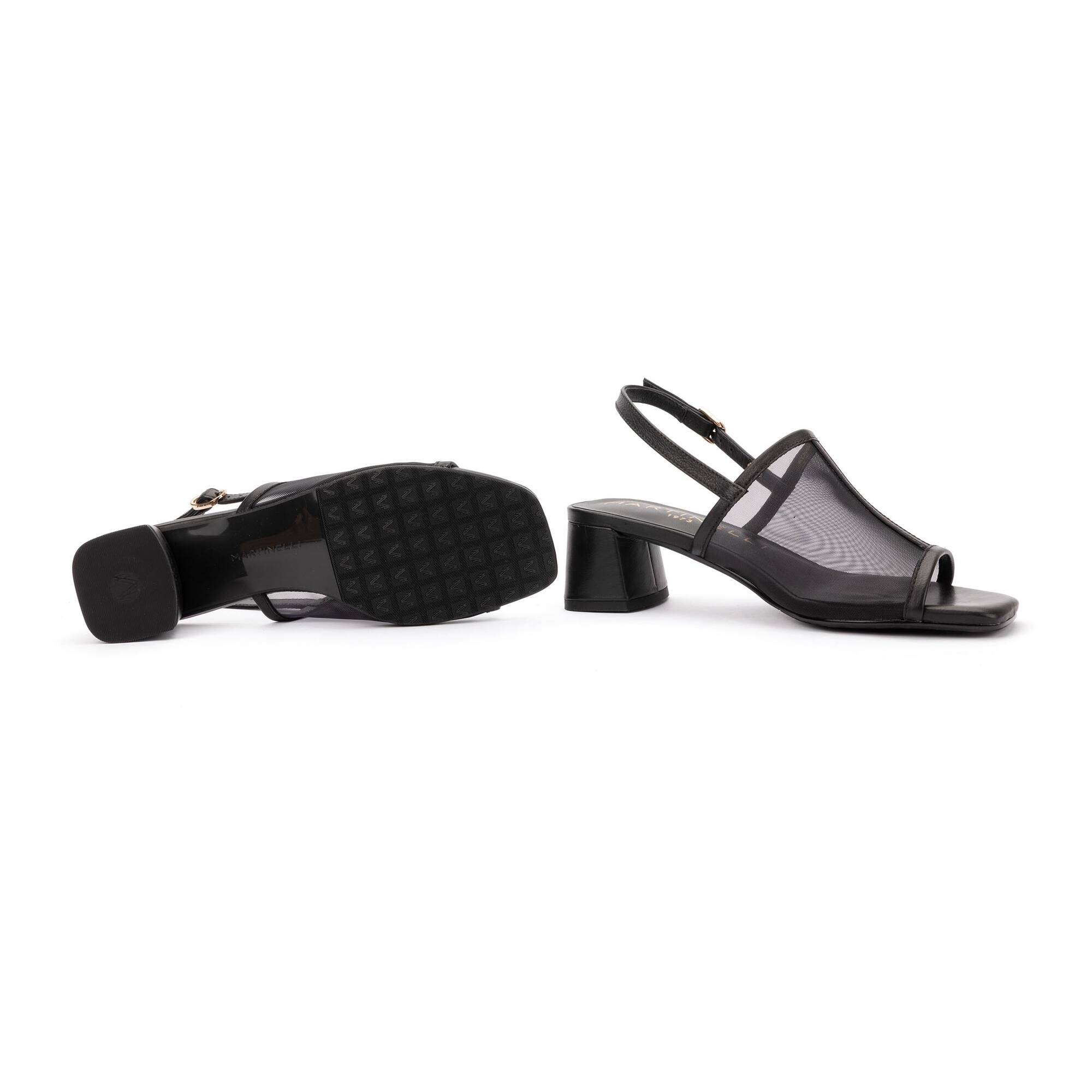 Heeled Sandals | VETTABBIA S051-B420PY, BLACK, large image number 70-S051-B420PY_000_Martinelli_VETTABBIA_BLACK_full.jpg | null