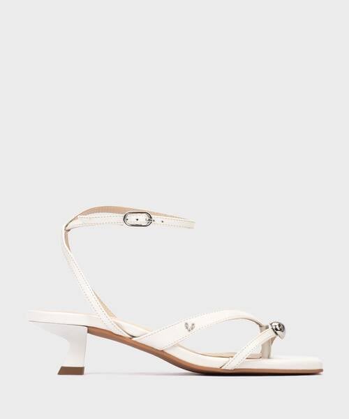 Heeled Sandals | BORROMEI S032-B590Z | CRUDO | Martinelli