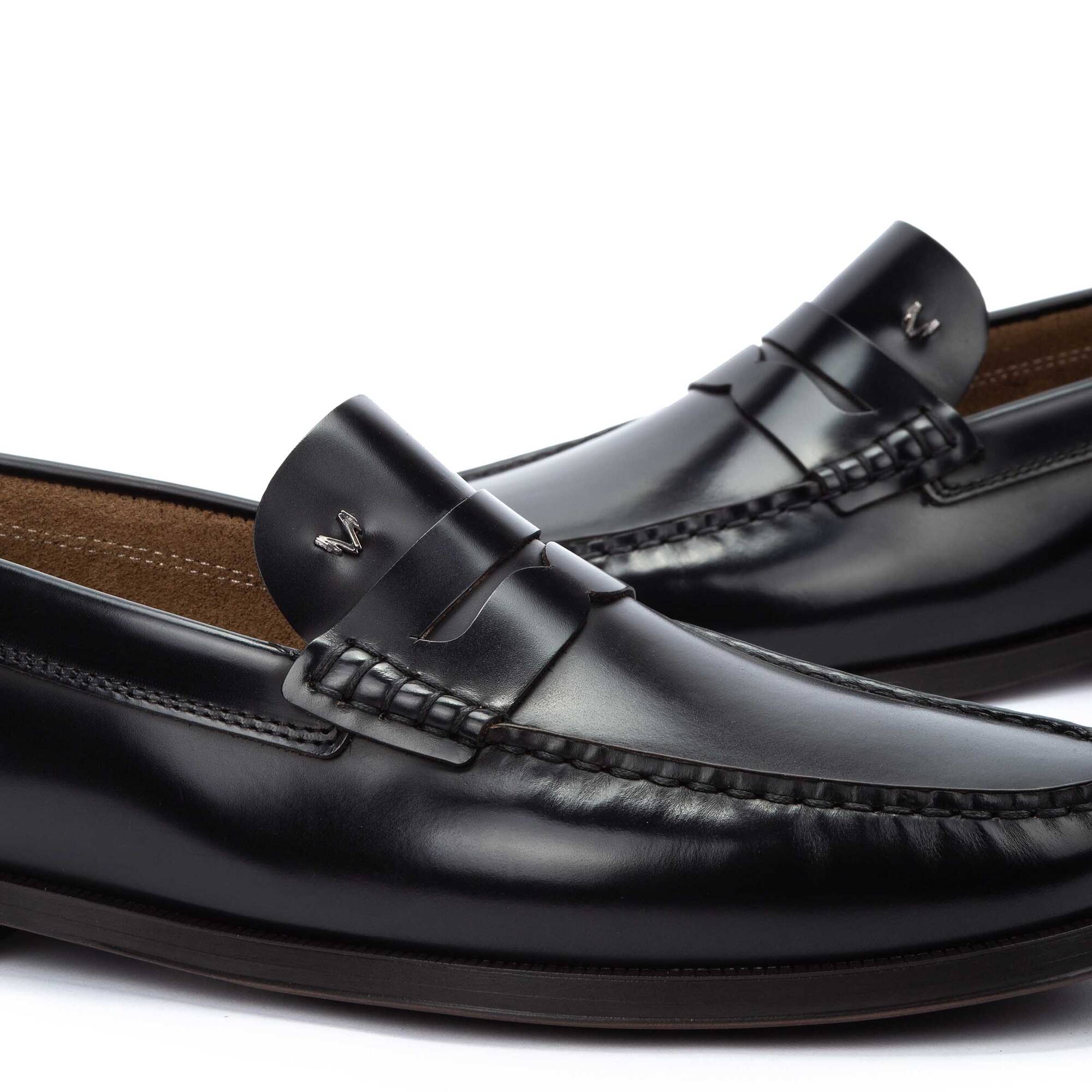 Slip on Loafers | FORTHILL 1623-2761N, BLACK, large image number 60-1623-2761N_000_Martinelli_FORTHILL_BLACK_full.jpg | null