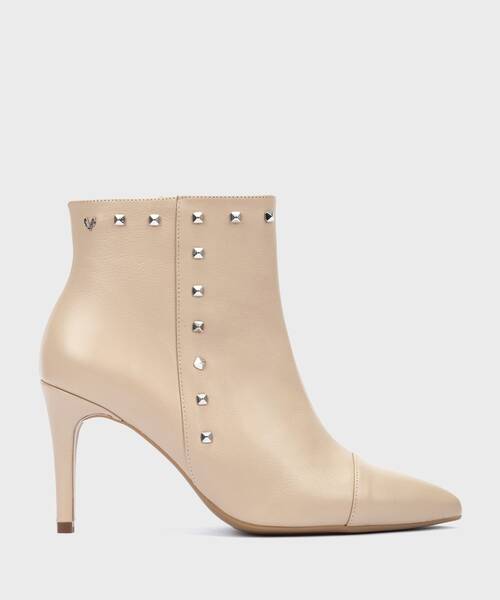 Heeled Ankle Boots | THELMA 1489-B163Z | STONE | Martinelli