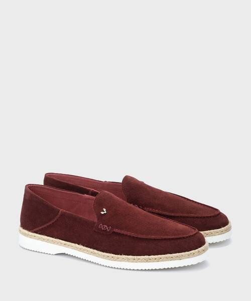 Slip on Loafers | THAMES 1694-2872W | WINE | Martinelli